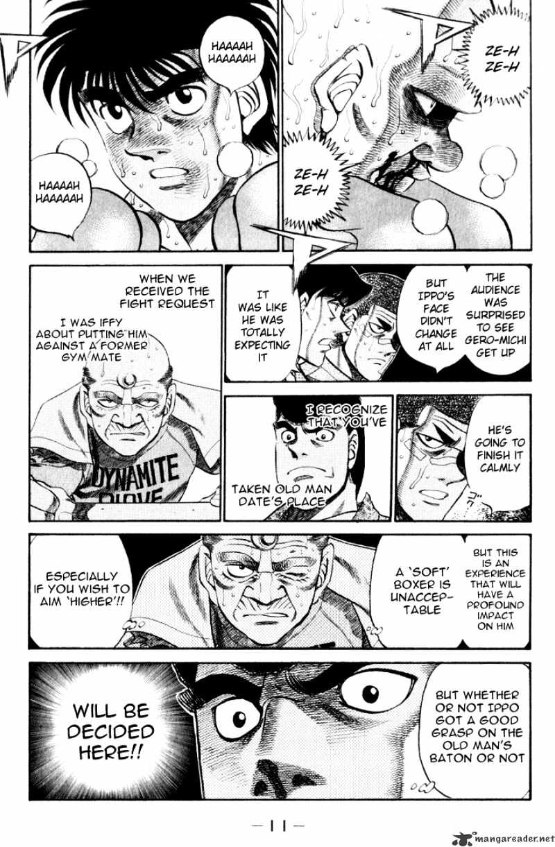 Hajime no Ippo: Fighting Spirit, Chapter 353 image 09